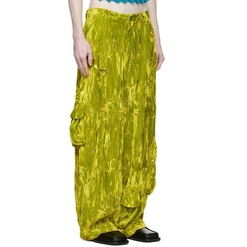 Collina Strada Green Cargo Pants